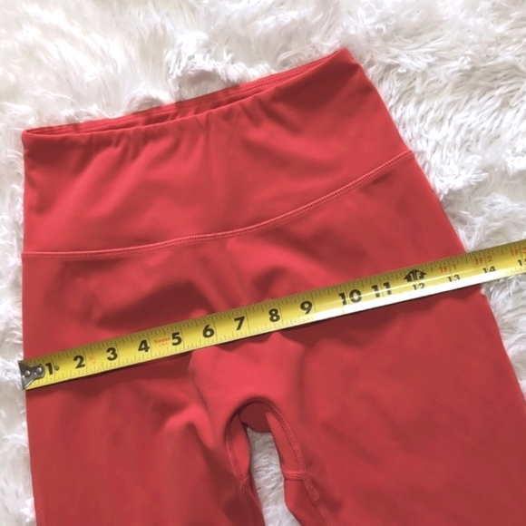 π΄SALE! Alphalete Red Coral Pulse Surge Leggings - Picture 8 of 10